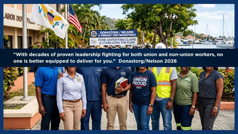 Fast, Forward, Together for the Virgin Islands Working Force